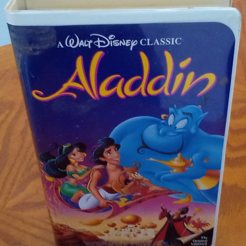 WALT DISNEY CLASSIC ALADDIN VHS